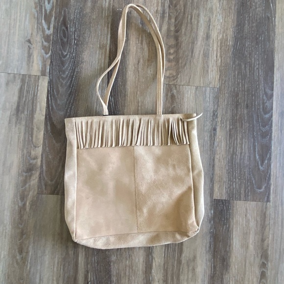 Linea Pelle Suede Tote